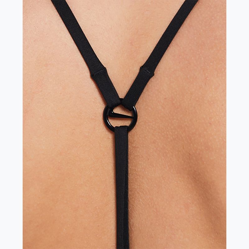Women's one-piece swimsuit Nike Swoosh Link Y-Back black 5