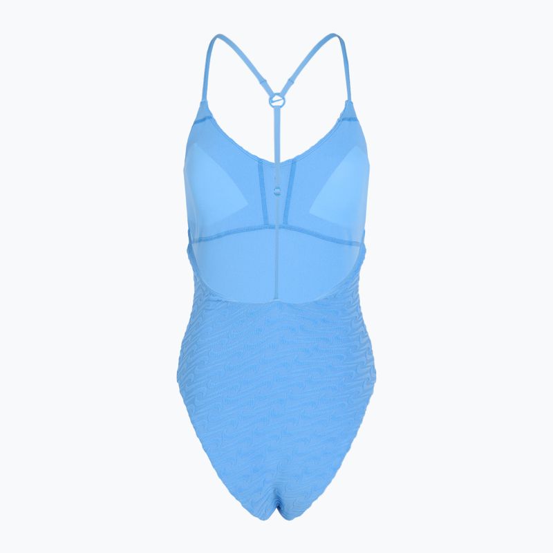 Women's one-piece swimsuit Nike Swoosh Link Y-Back university blue 2