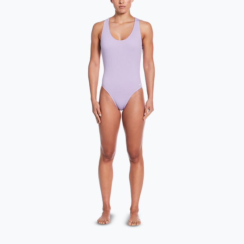 Nike Elevated Essential Crossback hydrangeas women's one-piece swimsuit 2
