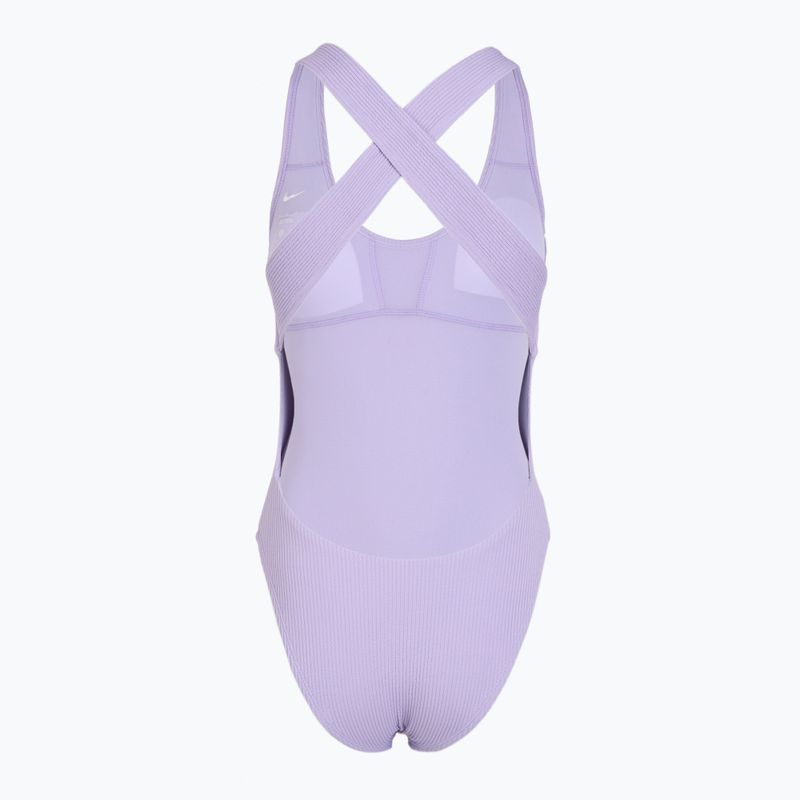 Nike Elevated Essential Crossback hydrangeas women's one-piece swimsuit 2