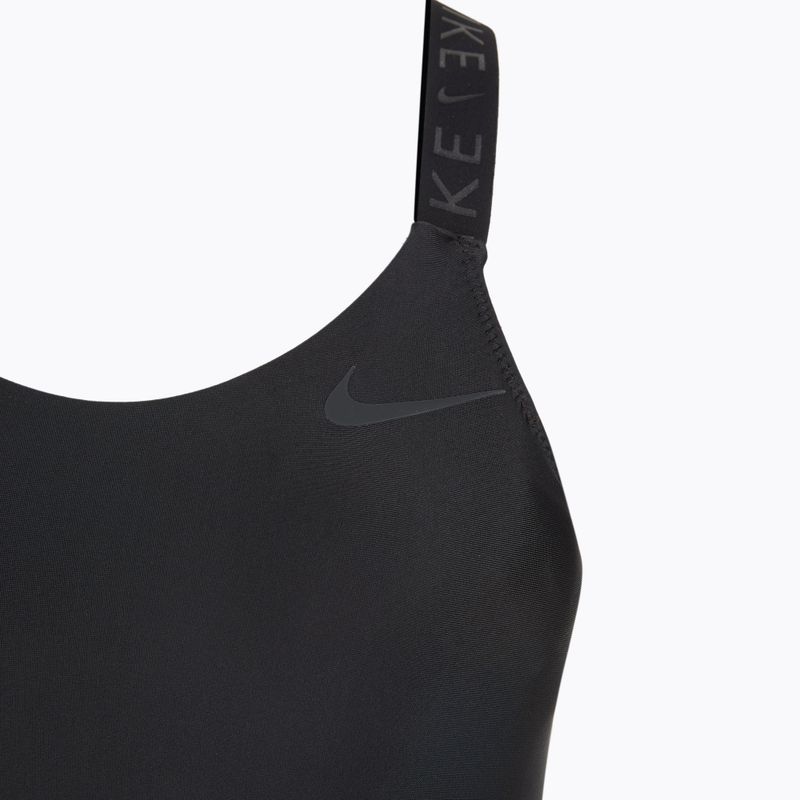 Women's one-piece swimsuit Nike Hydralock Fusion Racerback black 3