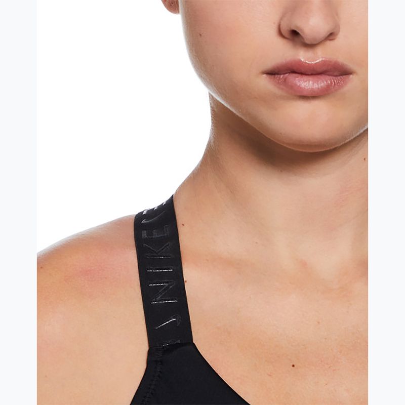 Women's one-piece swimsuit Nike Hydralock Fusion Racerback black 4