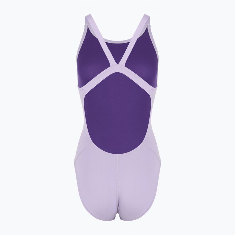 Women's one-piece swimsuit Nike Hydrastrong Solid Fastback hydrangeas 2