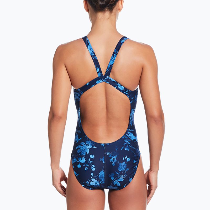 Nike Hydrastrong Fastback women's one-piece swimsuit midnight navy 3