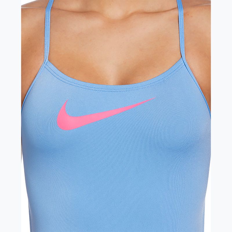 Women's one-piece swimsuit Nike Hydrastrong Adjustable Crossback university blue 4