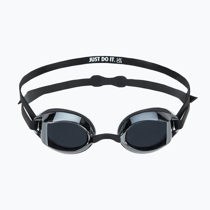 Nike Legacy Comfort Mirrored swim goggles dk smoke grey 2