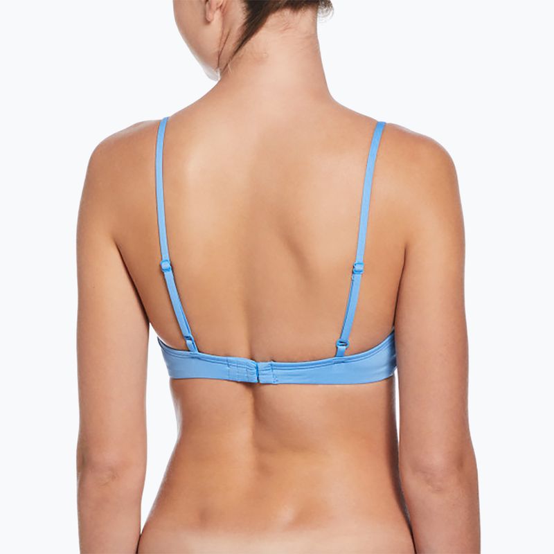 Women's two-piece swimsuit Nike Essential Bralette Bikini university blue 3
