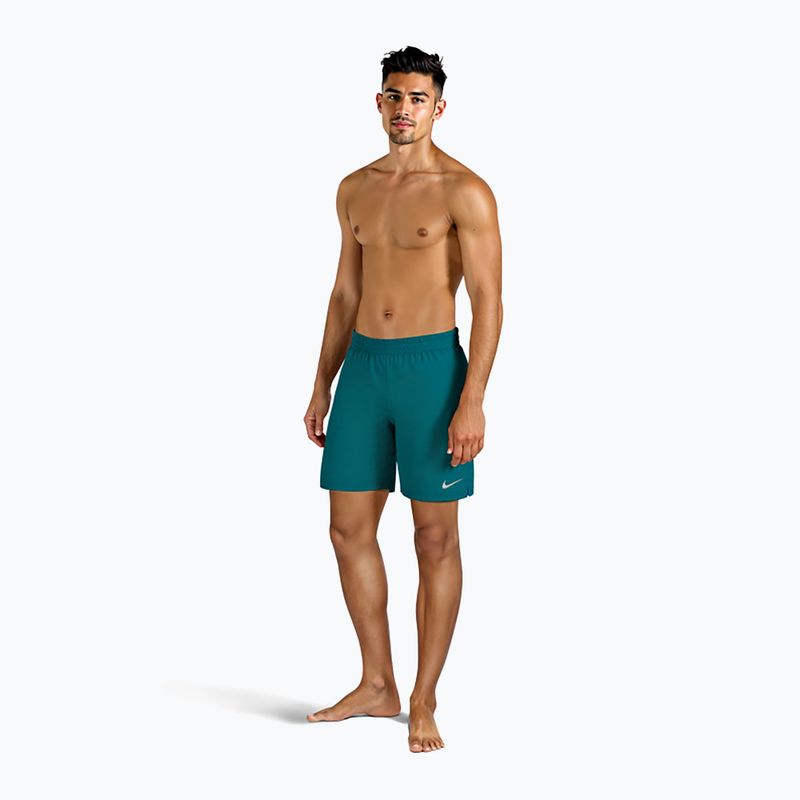 Men's swim shorts Nike Essential 7" Volley green abyss 2