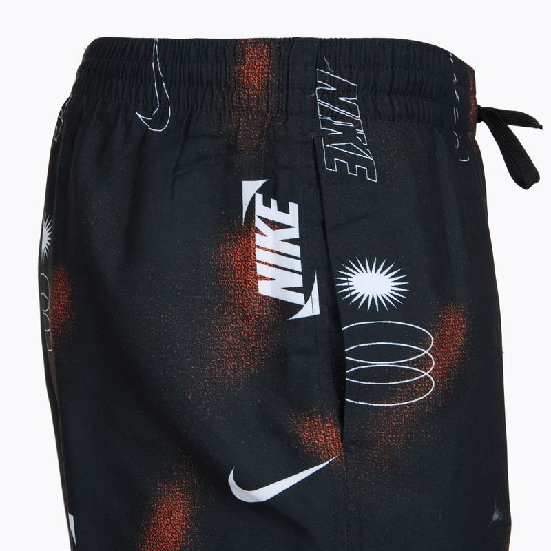 Men's swim shorts Nike Multi Print 7" Volley black 4