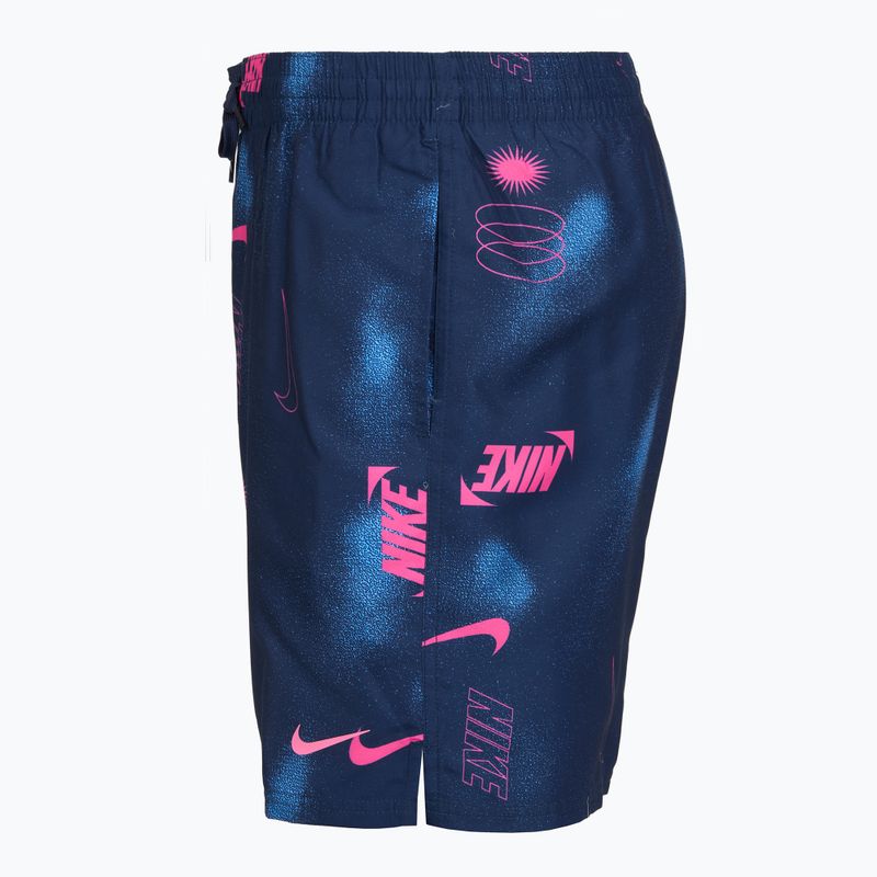 Men's swim shorts Nike Multi Print 7" Volley midnight navy 3