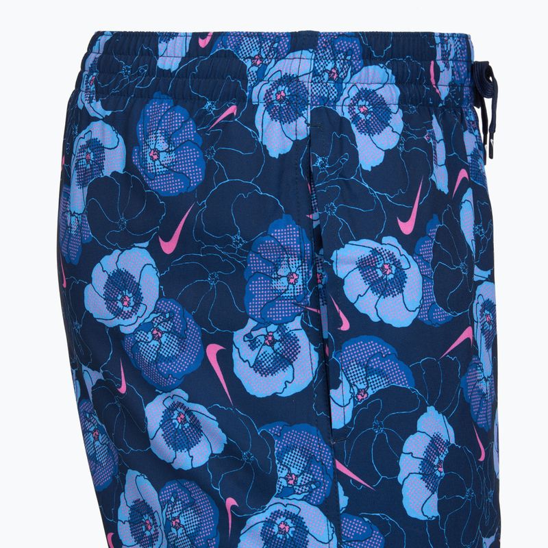 Men's swim shorts Nike Multi Poppy Print 5" Volley midnight navy 3