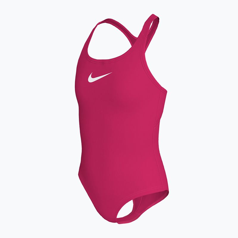 Children's one-piece swimsuit Nike Essential Racerback rush pink 3