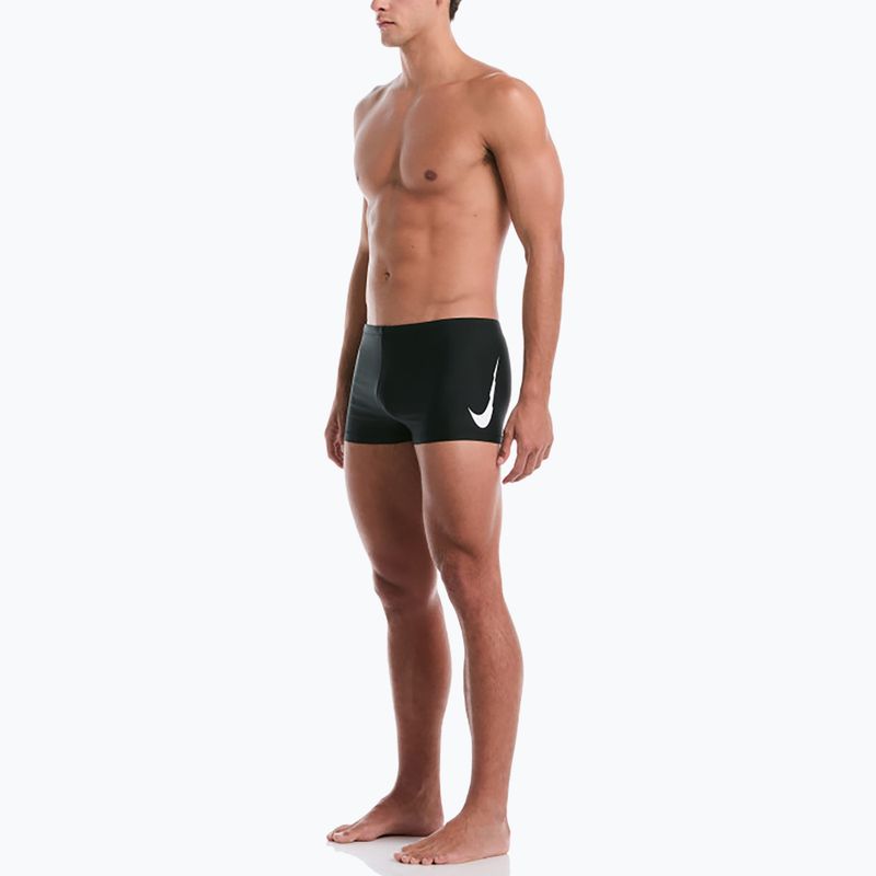 Men's swim boxers Nike Logo Graphic Square Leg black 2