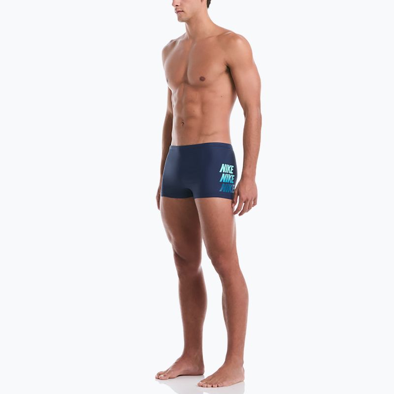 Men's swim boxers Nike Logo Graphic Square Leg midnight navy 2