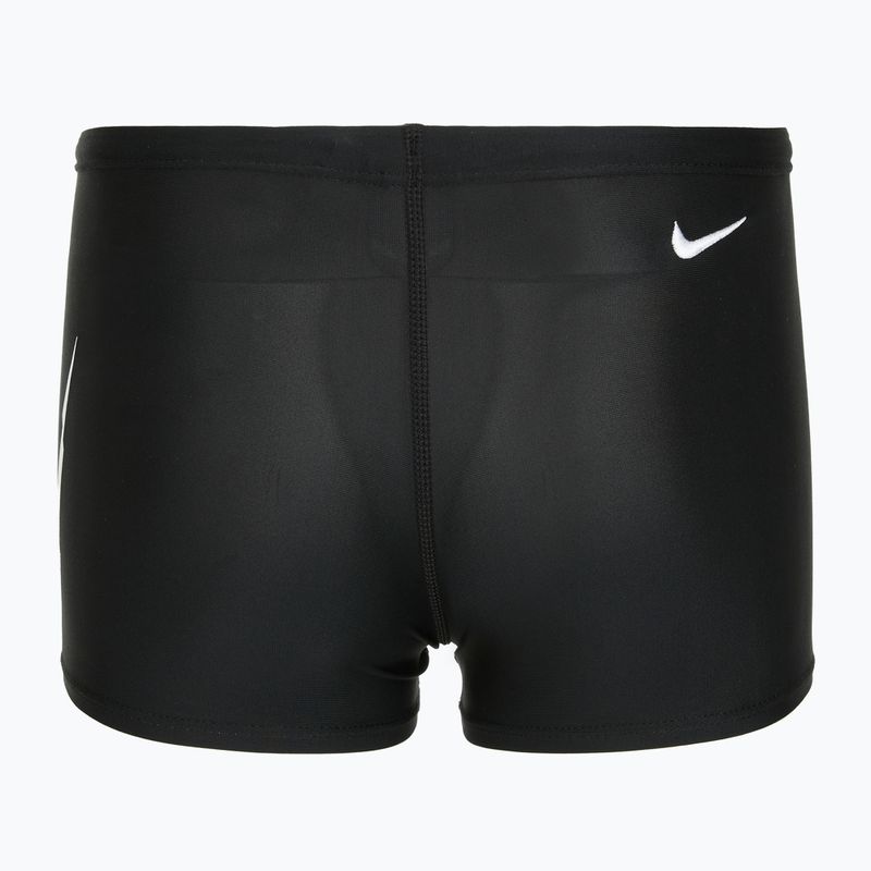 Children's swim boxers Nike Logo Graphic Square Leg black 2