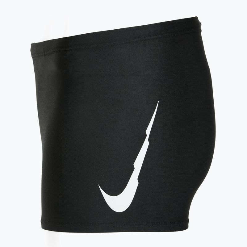 Children's swim boxers Nike Logo Graphic Square Leg black 3