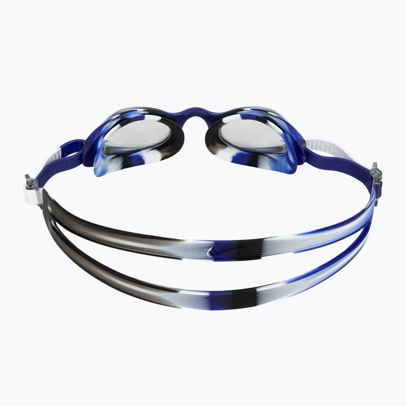 Children's swim goggles Nike Hyper Flow blue/white 4