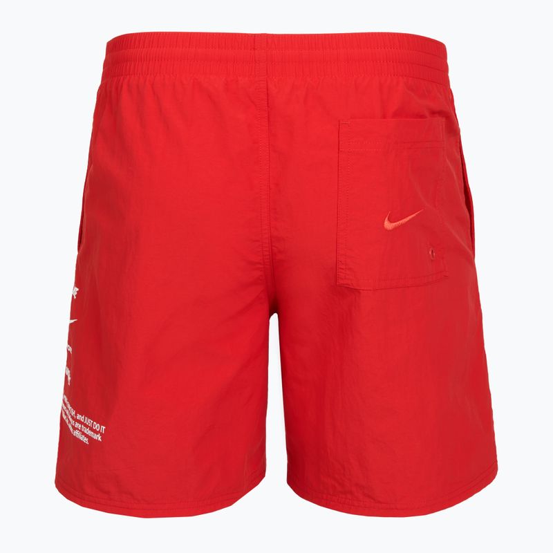 Men's swim shorts Nike Specs 7" Volley university red 2