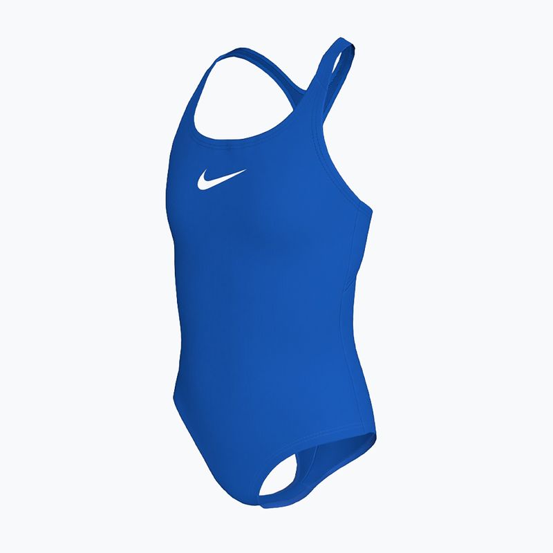 Children's one-piece swimsuit Nike Essential Racerback blue crystal 3
