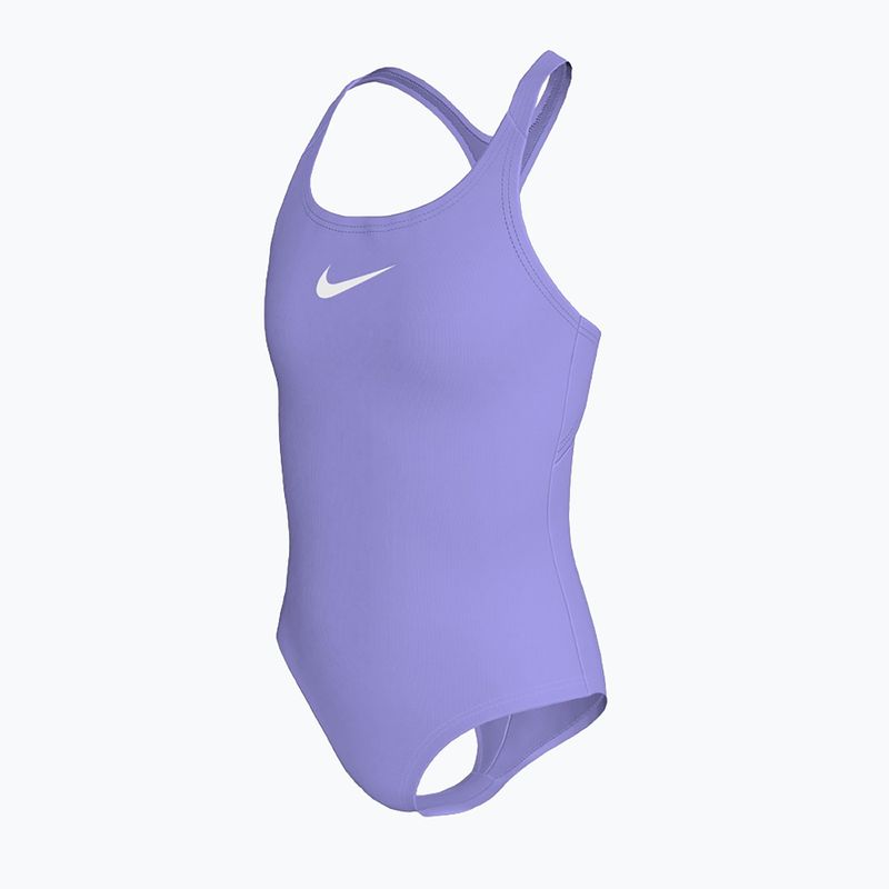 Children's one-piece swimsuit Nike Essential Racerback light thistle 2