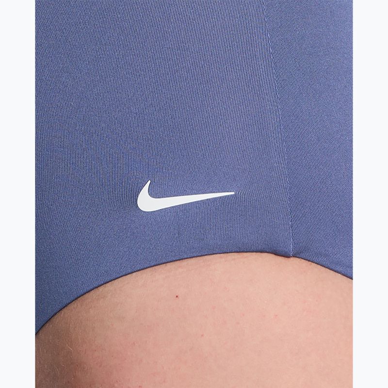Women's one-piece swimsuit Nike Essential V-Neck slate 4