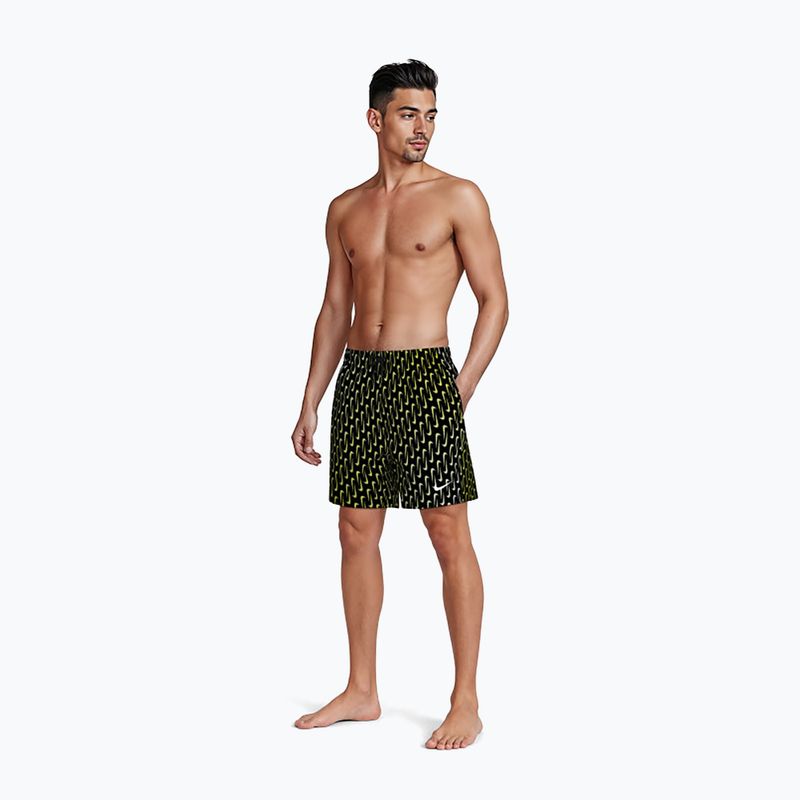 Men's swim shorts Nike Breaker Swoosh 5" Volley black 2