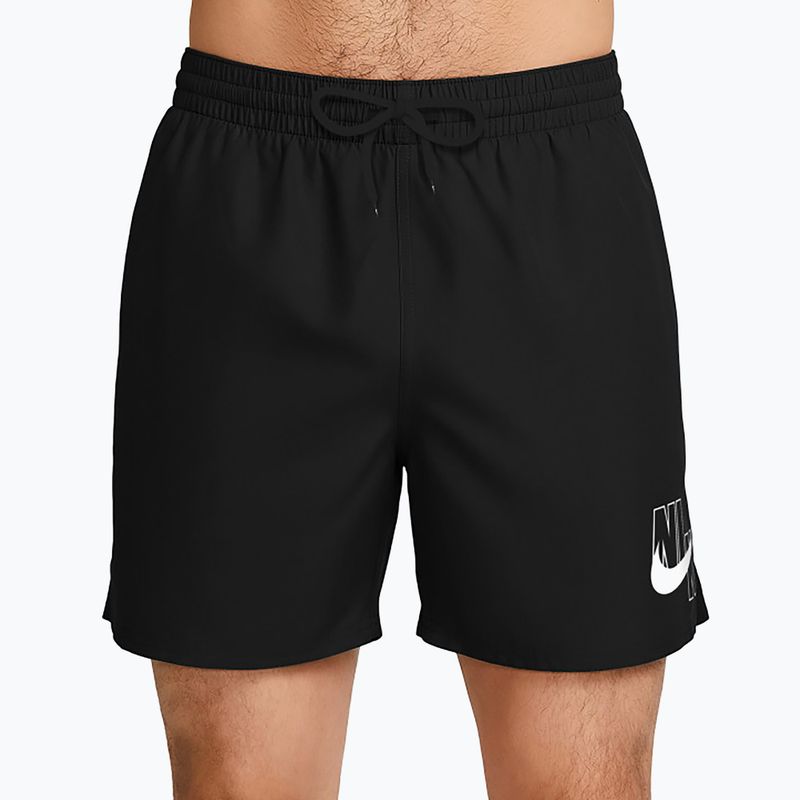 Men's swim shorts Nike Logo Lap 5" Volley black 7