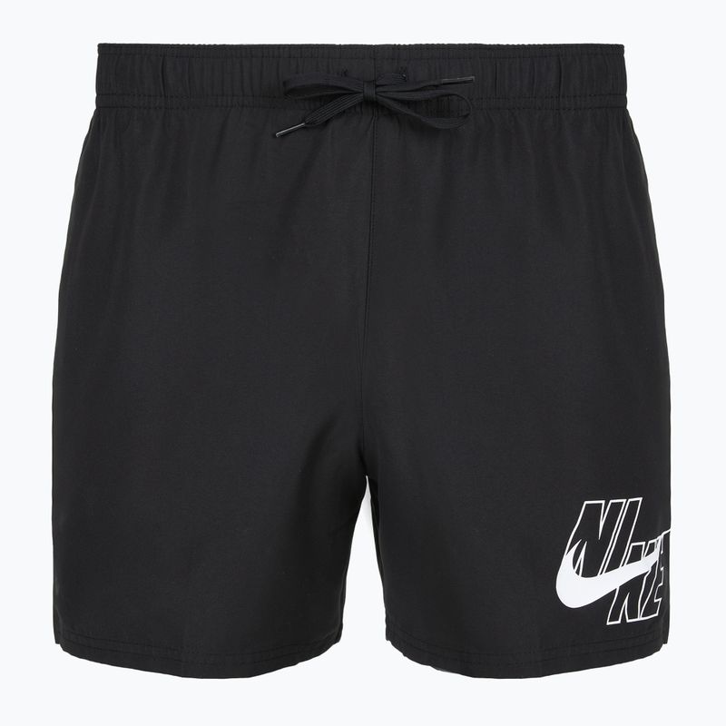 Men's swim shorts Nike Logo Lap 5" Volley black
