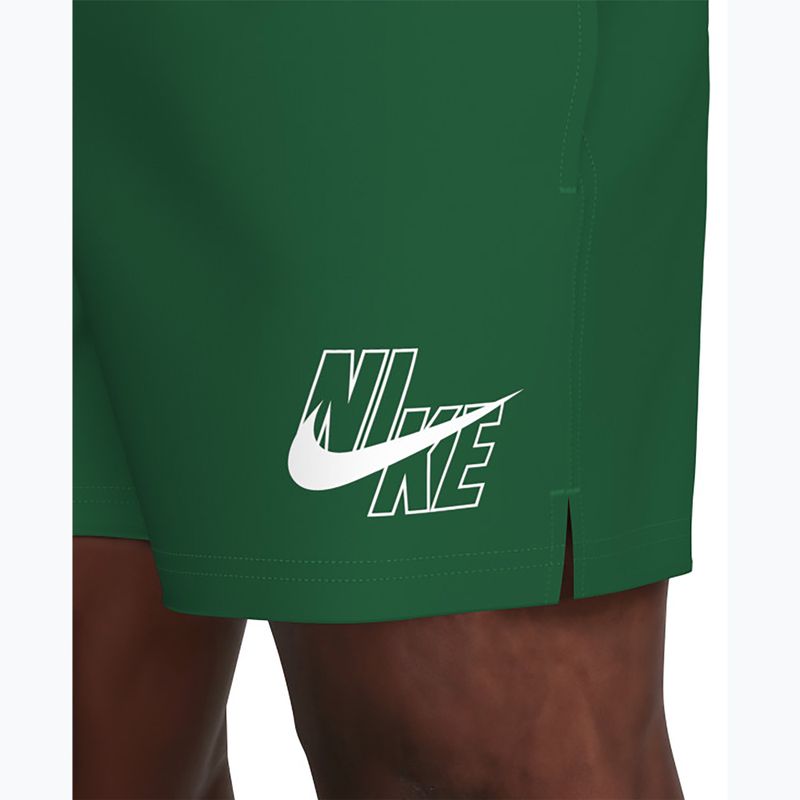 Men's swim shorts Nike Logo Lap 5" Volley malachite 7