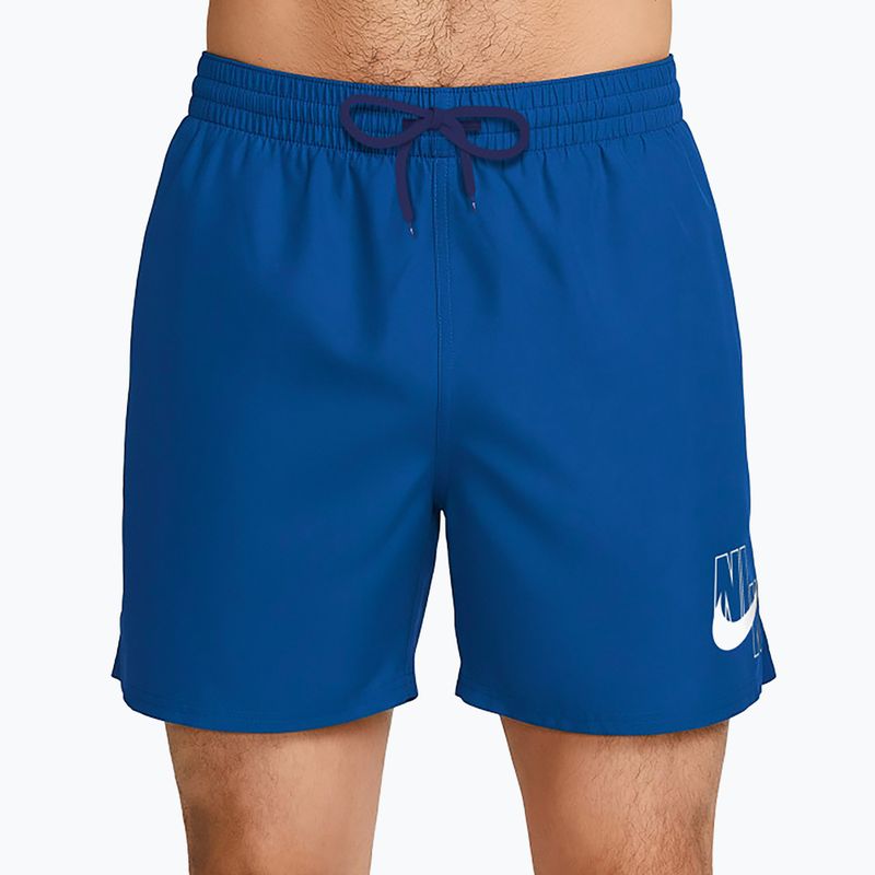 Men's swim shorts Nike Logo Lap 5" Volley game royal 7