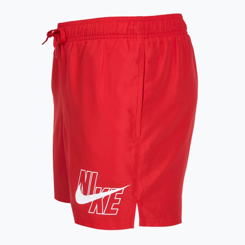 Men's swim shorts Nike Logo Lap 5" Volley university red 3