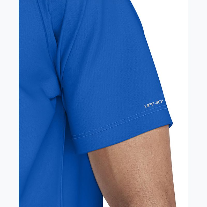 Men's T-shirt Nike Hydroguard Ocean Merge blue crystal 4