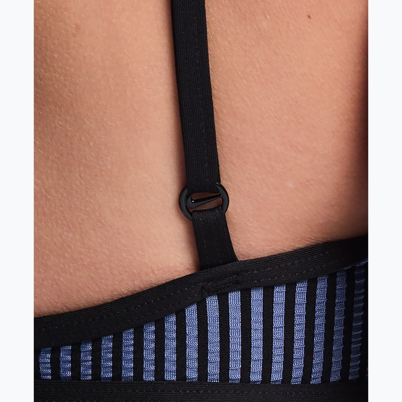 Swimsuit top Nike Ripple Texture Bralette Classic Bikini slate 5