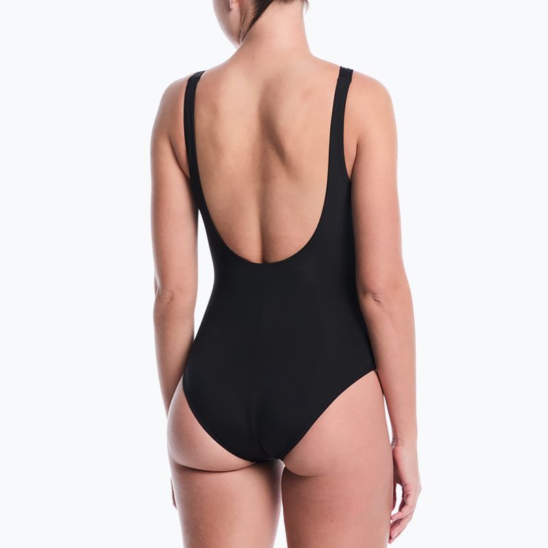Women's one-piece swimsuit Nike Essential U-Back black 3
