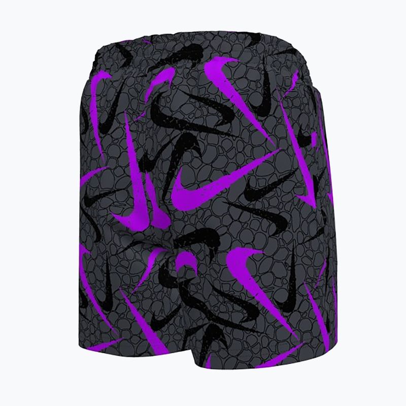 Children's swim shorts Nike Breaker Pebble 4" Volley black 2