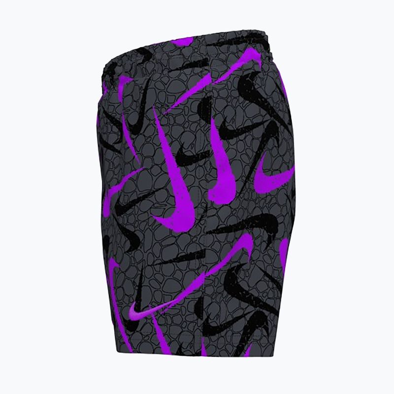 Children's swim shorts Nike Breaker Pebble 4" Volley black 3
