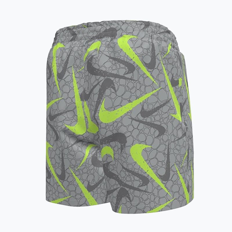 Children's swim shorts Nike Breaker Pebble 4" Volley wolf grey 2