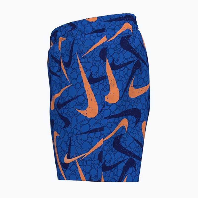 Children's swim shorts Nike Breaker Pebble 4" Volley ble crystal 3