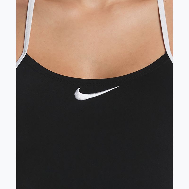 Women's one-piece swimsuit Nike Hydrastrong Logo Graphic T-Back black 4