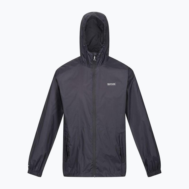 Men's rain jacket Regatta Pack-It III seal grey 7