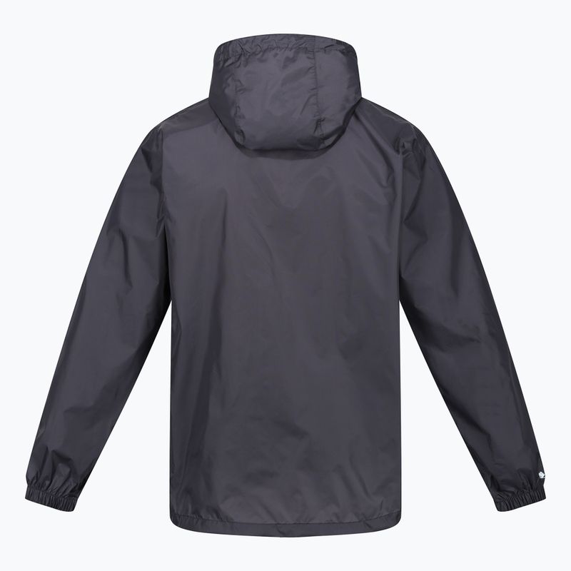Men's rain jacket Regatta Pack-It III seal grey 8