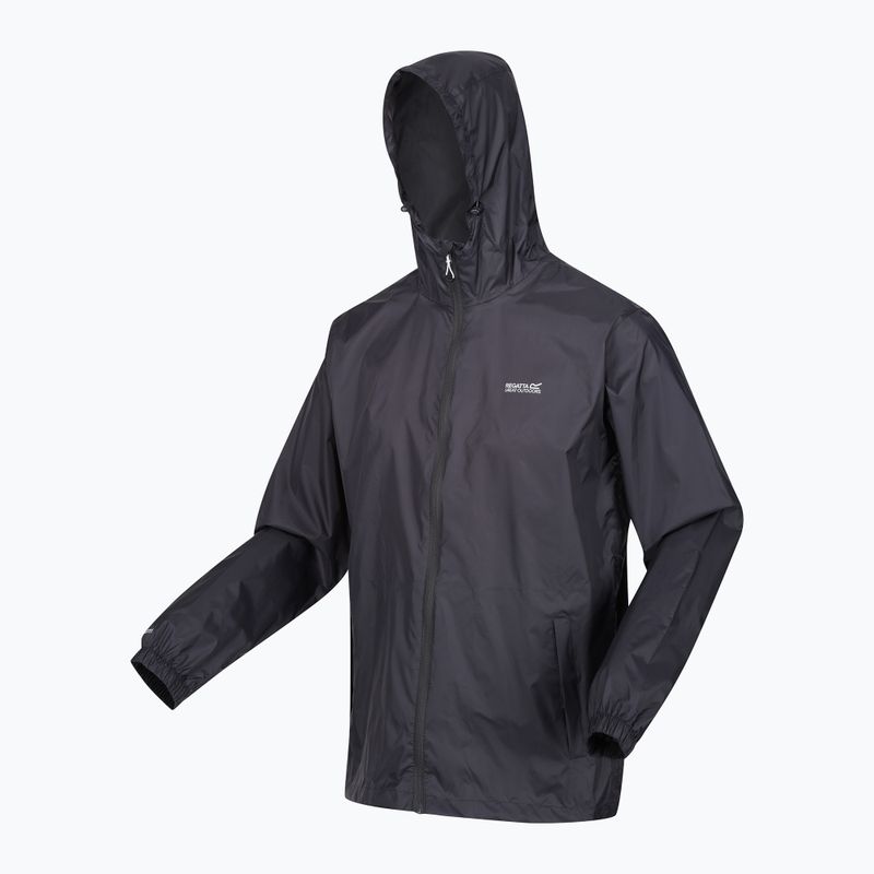 Men's rain jacket Regatta Pack-It III seal grey 9