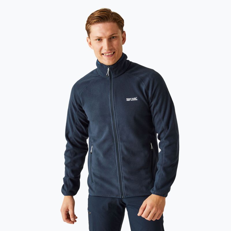 Men's REGATTA Hadfield fleece sweatshirt navy