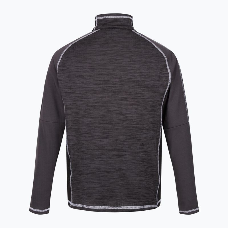 Men's REGATTA Hepley ash/black trekking sweatshirt 6