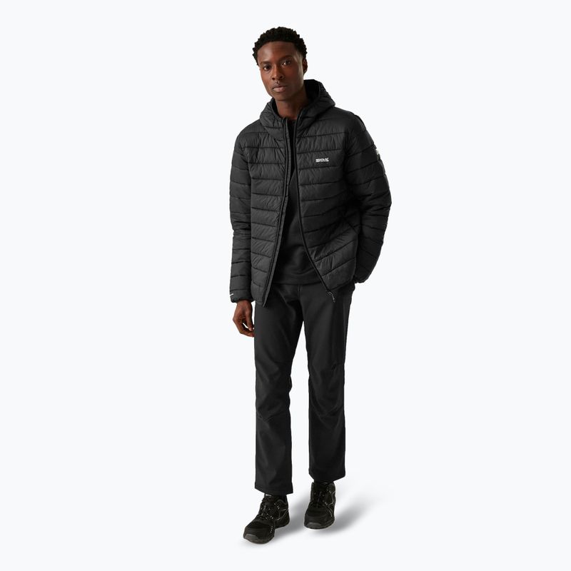 Men's REGATTA Hooded Marizion down jacket black 2