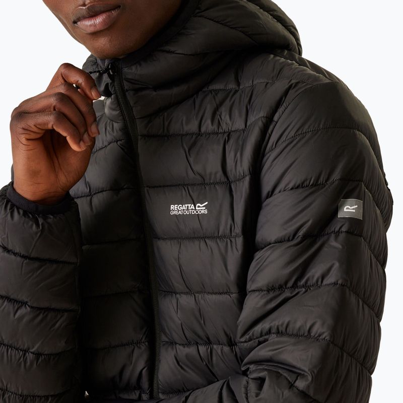 Men's REGATTA Hooded Marizion down jacket black 7
