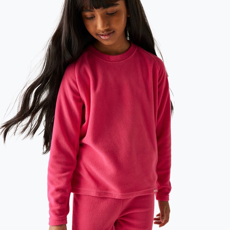 Children's thermal longsleeve REGATTA Thermal Baselayer pink potion 4