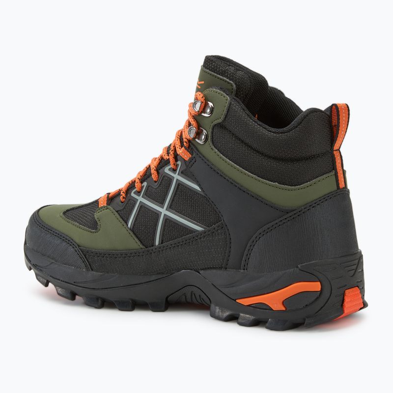 REGATTA Samaris III men's trekking boots cypress green/blaze orange 3