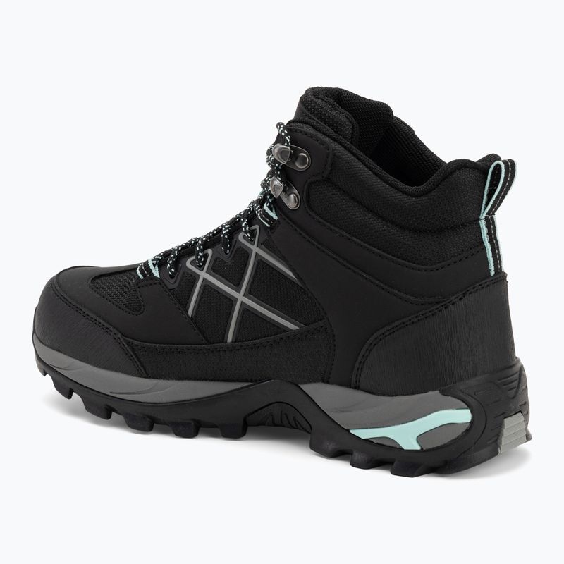 Women's trekking boots REGATTA Samaris III black/beached aqua 3