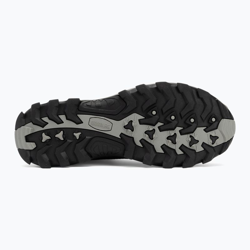 Women's trekking boots REGATTA Samaris III black/beached aqua 4